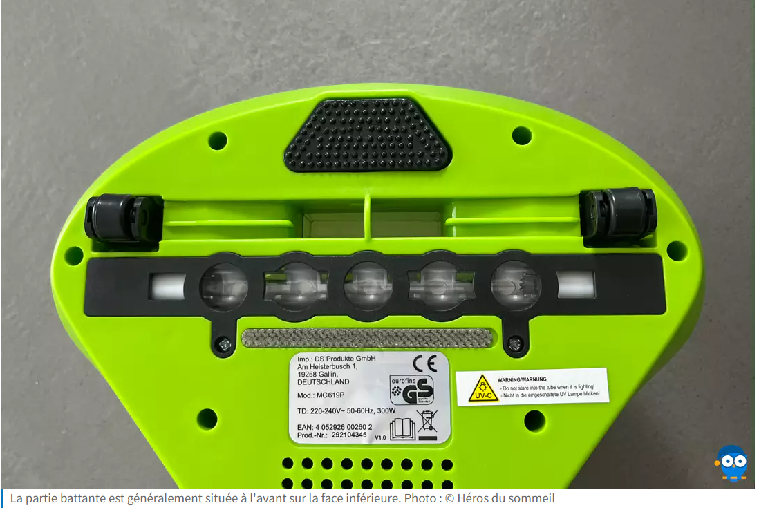 aspirateur matelas anti-acariens